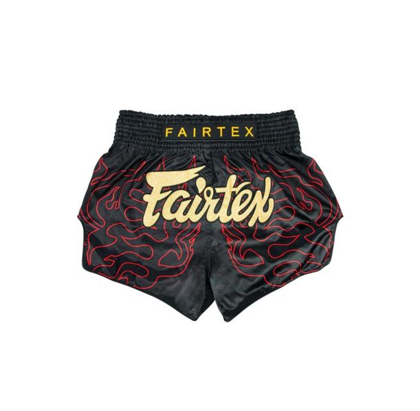 Шорти - Fairtex Muay Thai Shorts Lava BS1920 - Black/Red