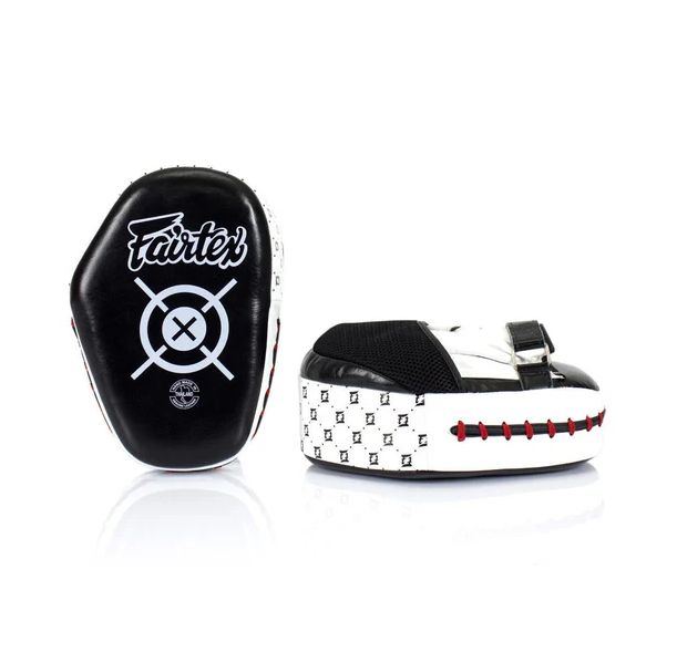 Лапи - Fairtex - FMV11 Aero Focus Mitts - Black/White