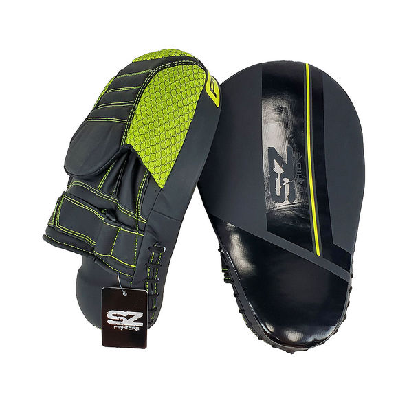 SZ Fighters - Focus pads - Естествена Кожа - Black Orange- 33 см.