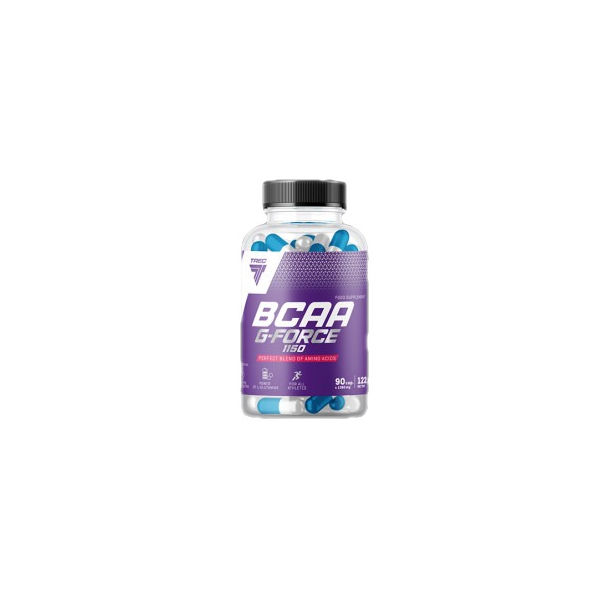 Trec Nutrition - BCAA G-Force 1150 | BCAA + Glutamine Caps / 90 капсули, 15 дози
