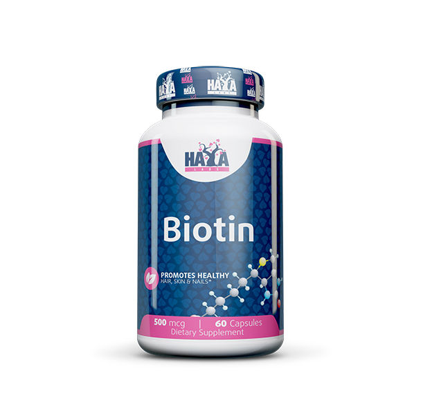 Haya Labs - Biotin 500mcg / 60 caps