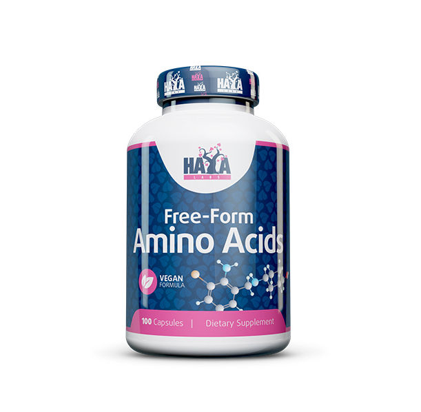 HAYA LABS Free Form Amino Acids / 100 Caps.