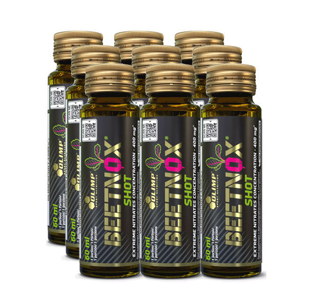 OLIMP Beetnox Shot Box - GLASS / 9 x 60 ml