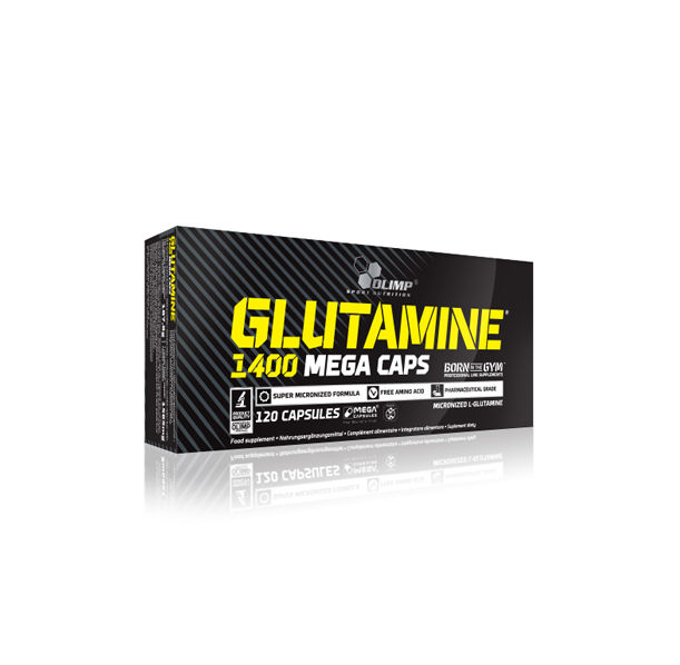 OLIMP L-Glutamine Mega Caps 1400 mg. / 120 Caps.