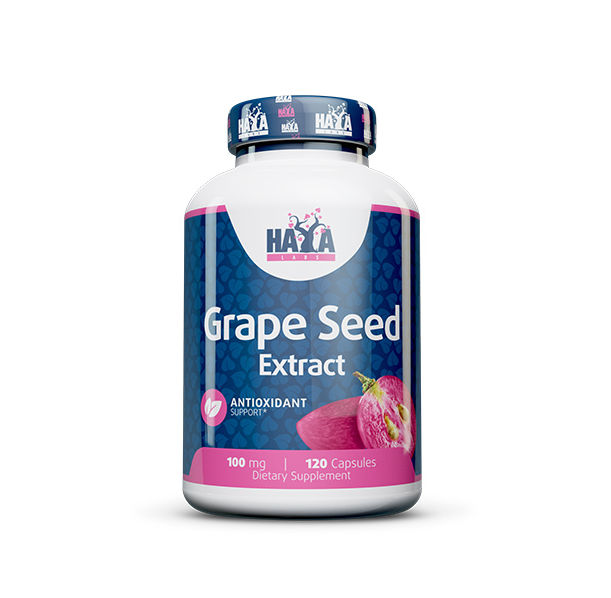 Haya Labs - Grape Seed Extract 100mg / 120 caps