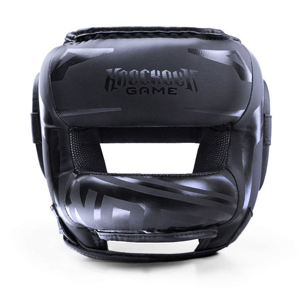Каска - Ground Game - BOXING HEADGEAR STRIPE BLACK