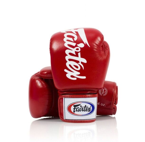 Боксови Ръкавици - Fairtex BGV19 Thai Boxing Gloves Deluxe - Red