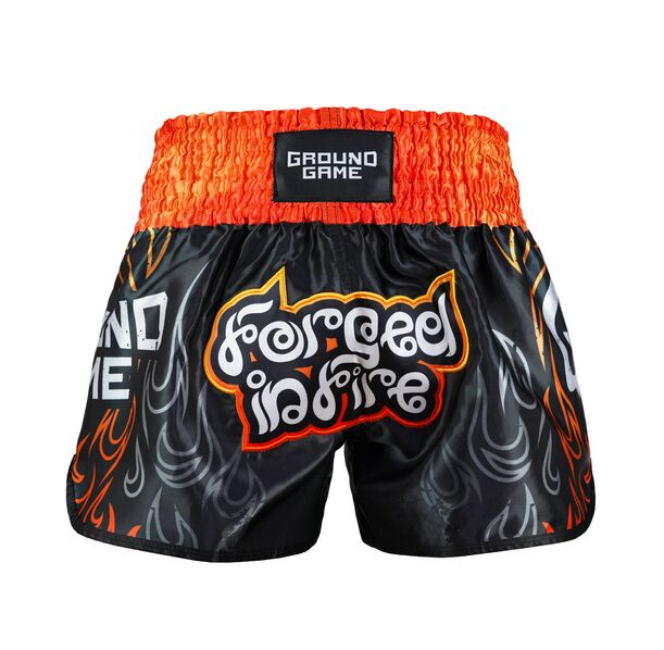 Шорти - Ground Game - MUAY THAI SHORTS FLAMES
