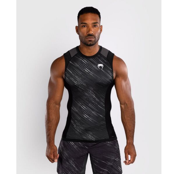 Рашгард - Venum Rapid Sleeveless Rashguard - Black/Storm Grey ​
