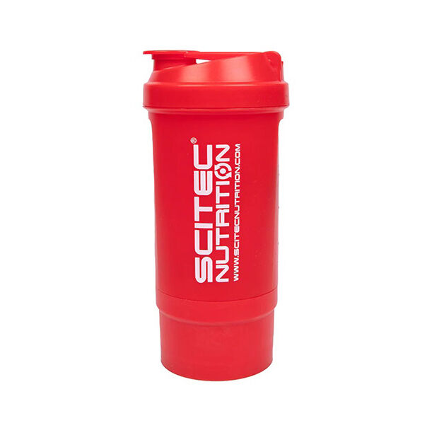 SCITEC Shaker Traveller / 500 ml. Red