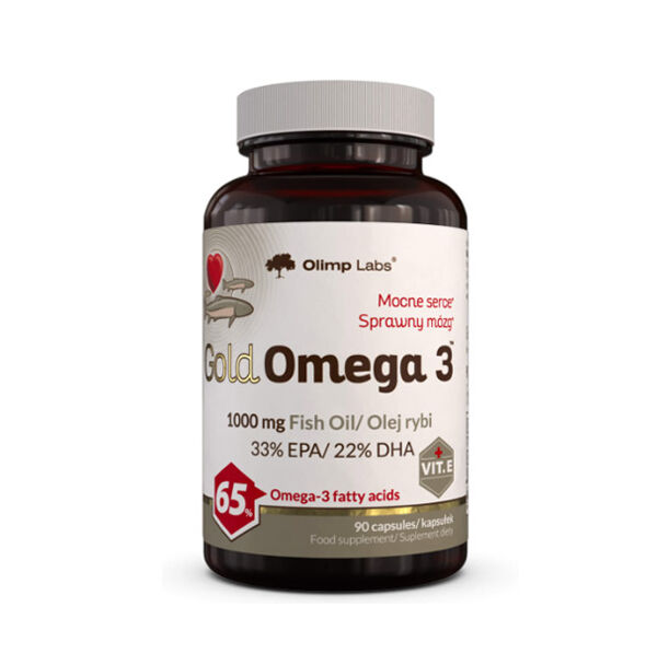 OLIMP Gold Omega 3 - 65% / 90 Caps