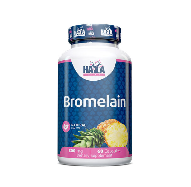 HAYA LABS Bromelain 500 mg / 60 Caps