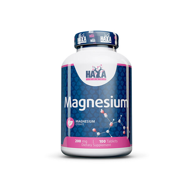 HAYA LABS Magnesium Citrate 200 mg / 100 Tabs