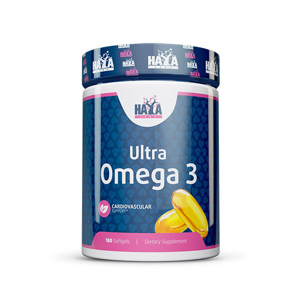 HAYA LABS Ultra Omega 3 Fish Oil / 180 Softgels