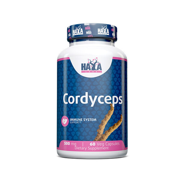 HAYA LABS Cordyceps 500 mg / 60 Vcaps