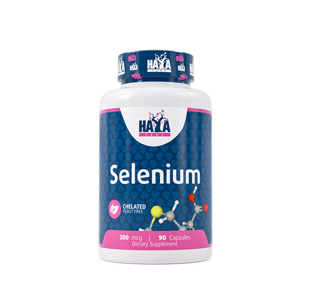 HAYA LABS Selenium / Chelated - Yeast Free/ 200 mcg / 90 Caps