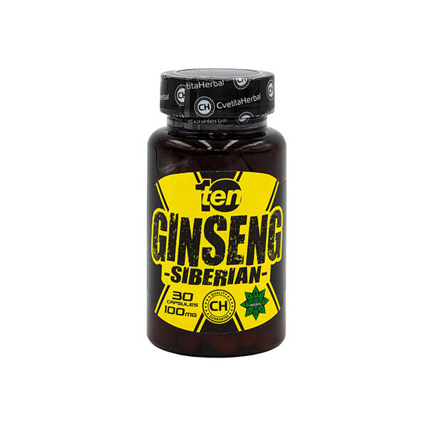 CVETITA HERBAL Siberian Ginseng 100mg / 30 Caps.