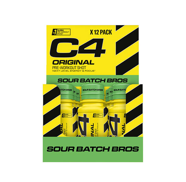 CELLUCOR C4 Pre-Workout Shots / 12 x 60 ml