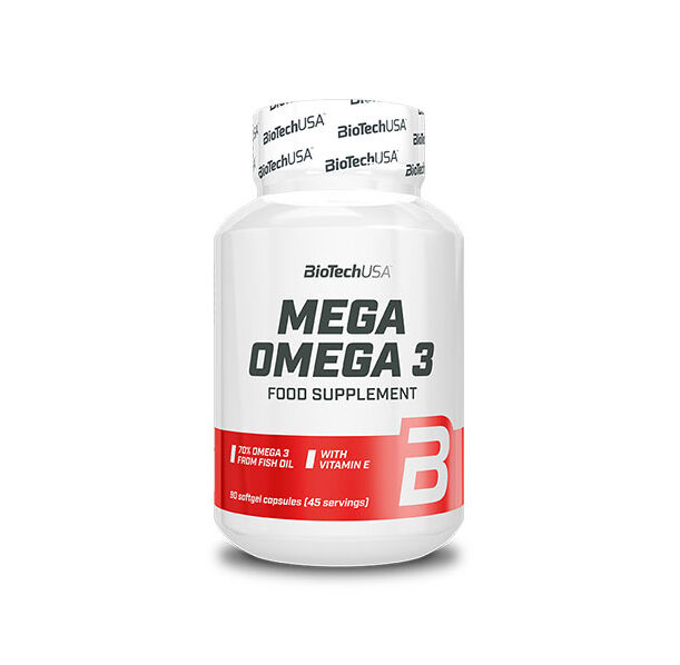 BIOTECH USA Mega Omega 3 / 90 Softgels