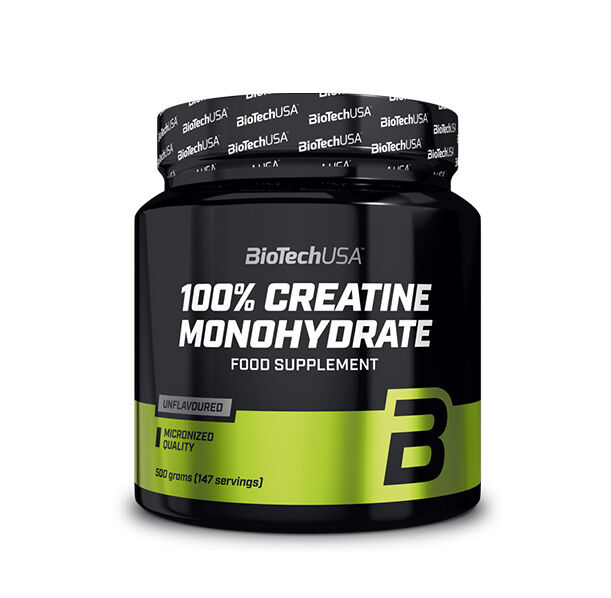 BIOTECH USA 100% Creatine Monohydrate / 500g