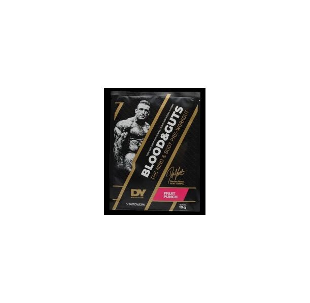 Dorian Yates Nutrition - Blood And Guts Sachets / New Age of Pre-Workout / 19 грама