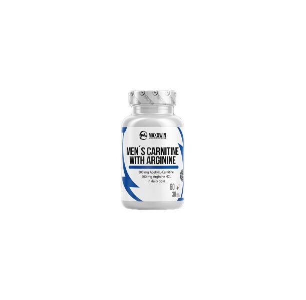 MAXXWIN - Men's Carnitine with Arginine | Acetyl L-Carnitine + L-Arginine / 60 капсули, 30 дози