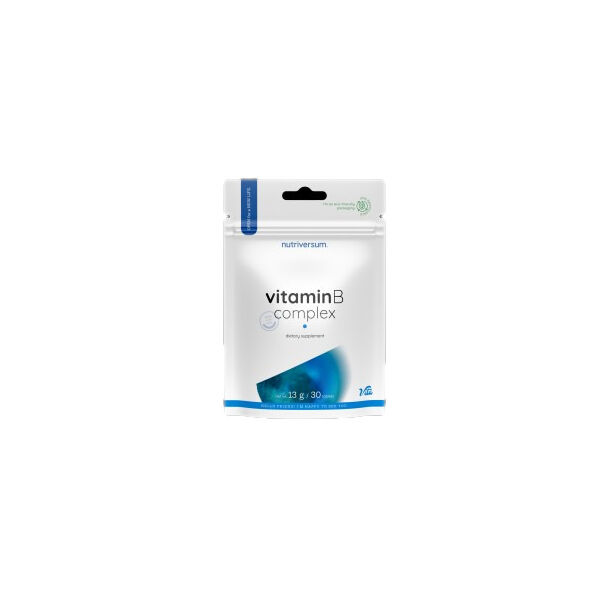 Nutriversum - Vitamin B-Complex / 30 Таблетки, 30 дози