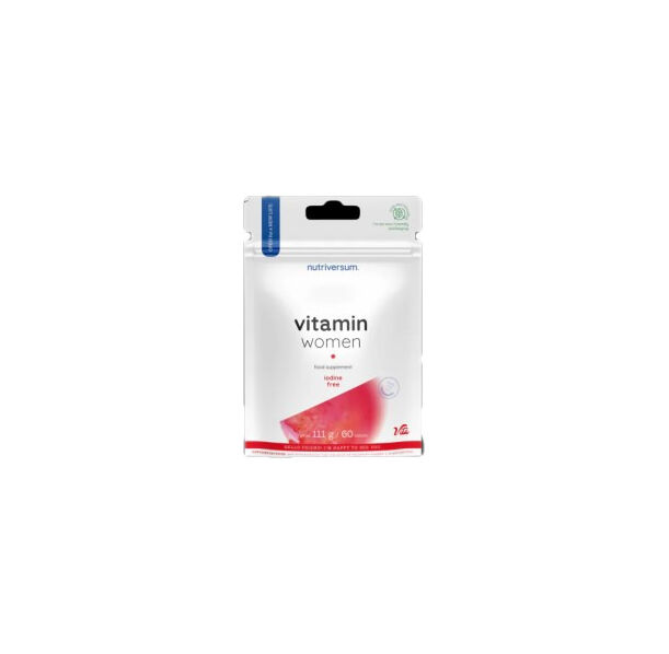 Nutriversum - Vitamin Women | Iodine Free / 60 Таблетки, 30 дози