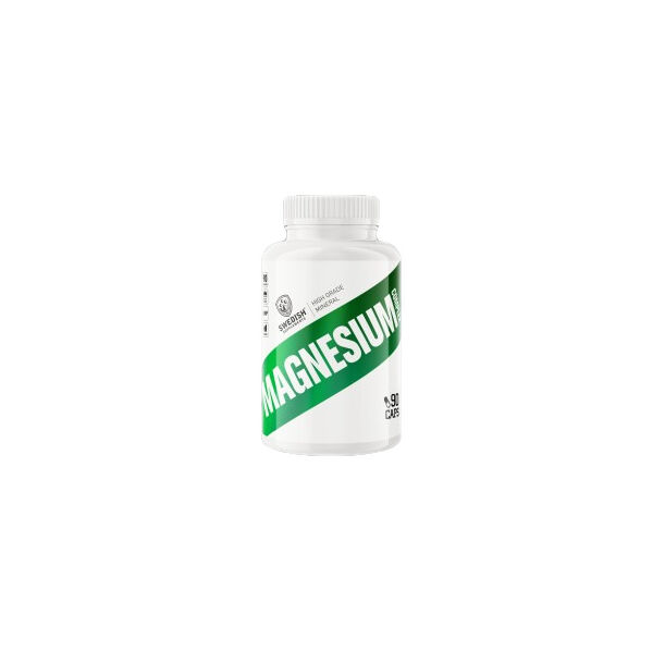 SWEDISH Supplements - Magnesium Complex | 4 Types Matrix ~ Citrate, Oxide, Gluconate, Bisglycinate / 90 капсули, 90 дози