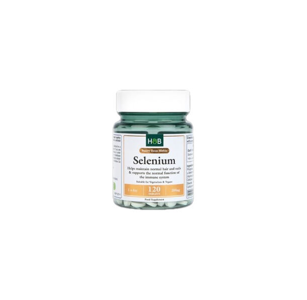 Holland And Barrett - Selenium 200 mcg / 120 Таблетки, 120 дози