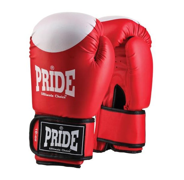 Pride Sport - Ръкавици за бокс​ / Червени с бял връх​