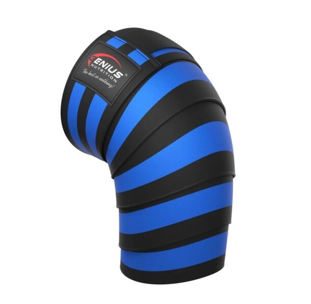 Genius Nutrition KNEE WRAPS Black And Blue