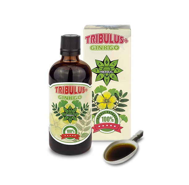 CVETITA HERBAL - Tribulus + Ginkgo Biloba / 100 ml (33 дози)