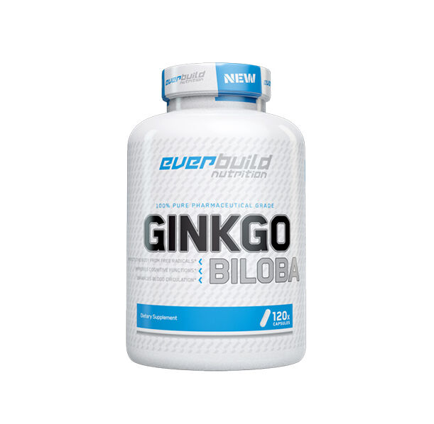 EVERBUILD - Ginkgo Biloba 60 mg / 120 Caps (120 дози)