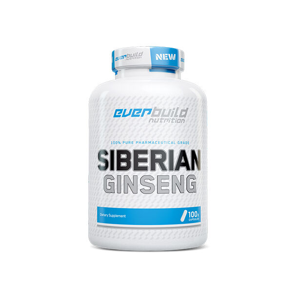 EVERBUILD - Siberian Ginseng 500 mg / 100 Caps (100 дози)
