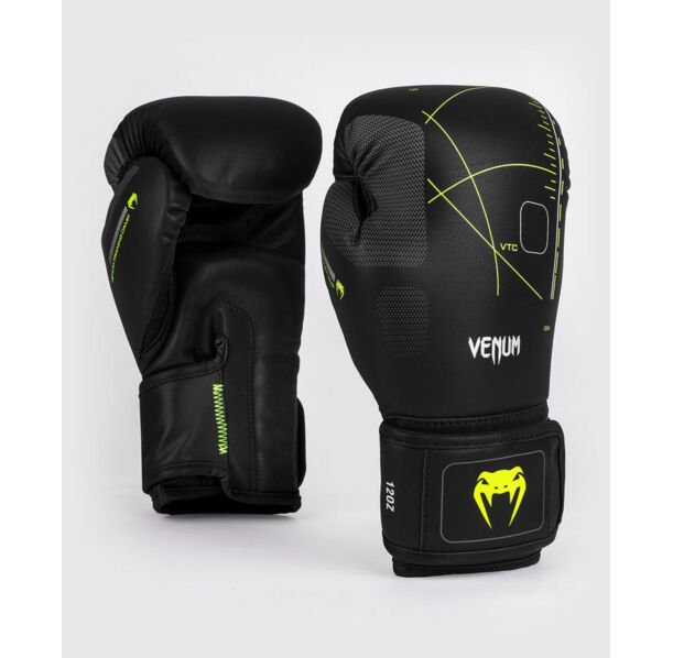 Боксови Ръкавици - Venum Training Camp 4.0 Boxing Gloves - Black/Neon Green ​