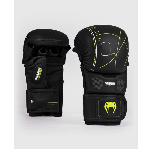 ММА РЪКАВИЦИ - Venum Training Camp 4.0 Sparring Gloves - Black/Neo Green ​
