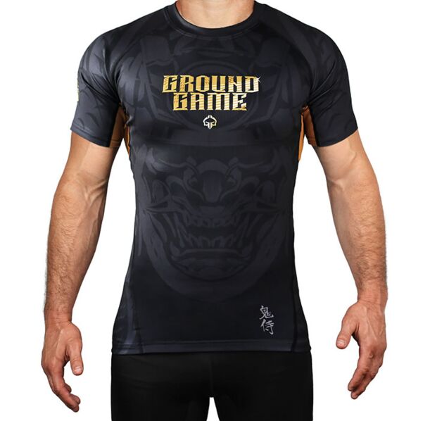 Рашгард - Ground Game - Rashguard Oni Samurai - Short sleeve