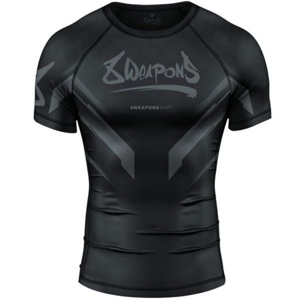 Рашгард - 8 WEAPONS - Rashguard Shift - Black/Black​