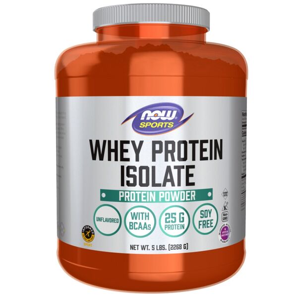 NOW Foods - Whey Protein Isolate /Unflavored/