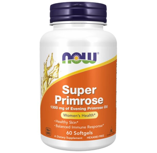 NOW Foods - Super Primrose Oil 1300 mg (60 дози)