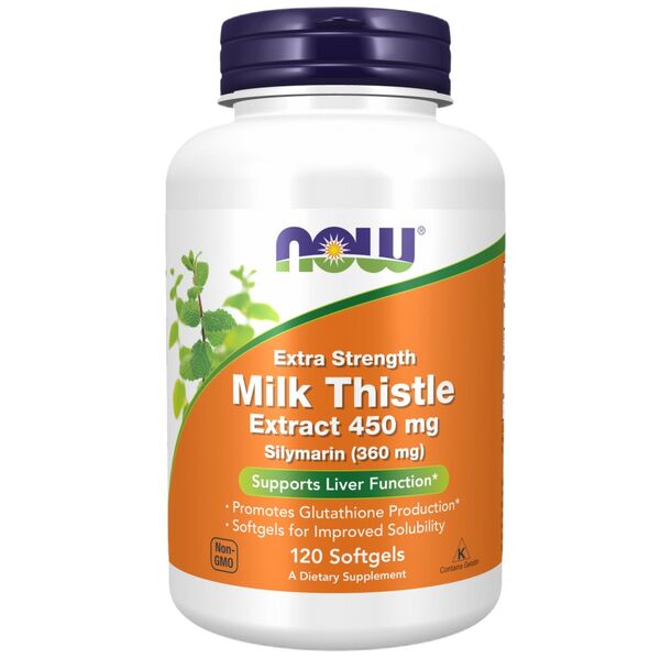 NOW Foods - Silymarin Milk Thistle Extract 450 mg
