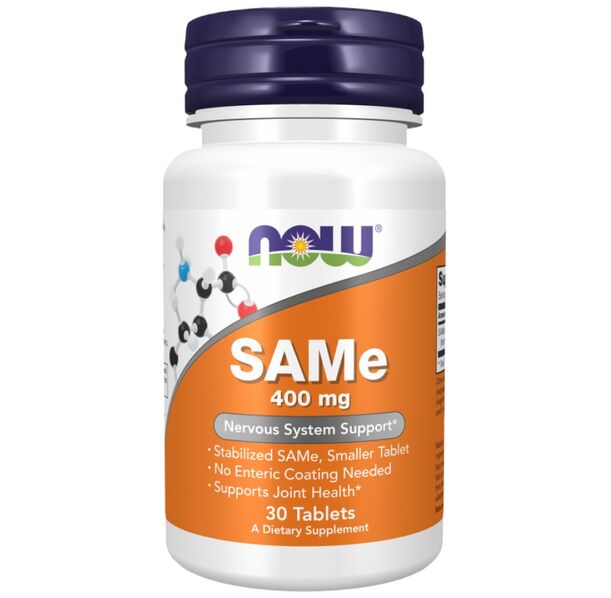 NOW Foods - SAMe 400 mg (30 дози)
