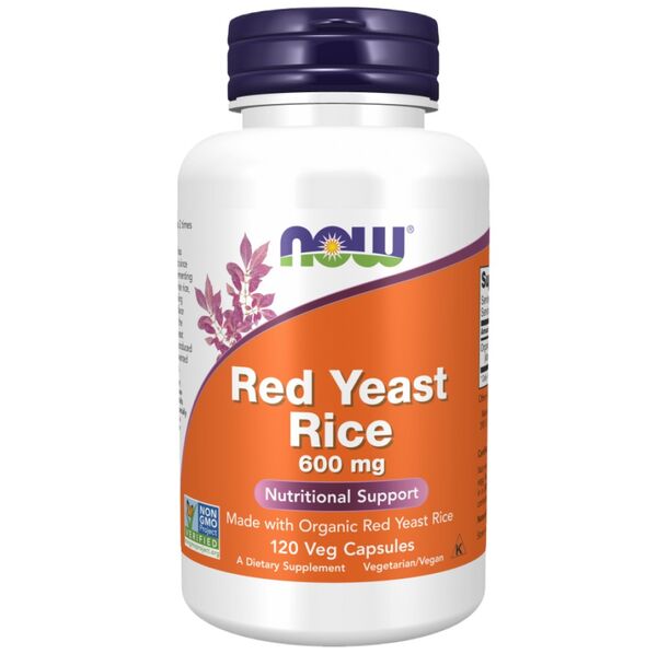 NOW Foods - Red Yeast Rice 600 mg (60 дози)