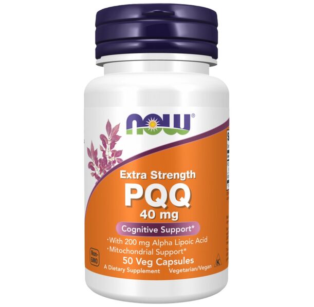 NOW Foods - PQQ 40 mg Extra Strength | with Alpha Lipoic Acid 200 mg (50 дози)