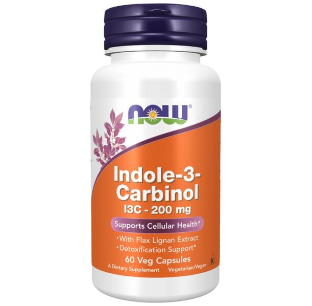 NOW Foods - Indole-3-Carbinol (I3C) 200 mg