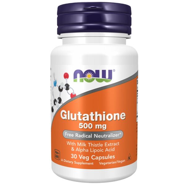 NOW Foods - Glutathione 500 mg (30 дози)