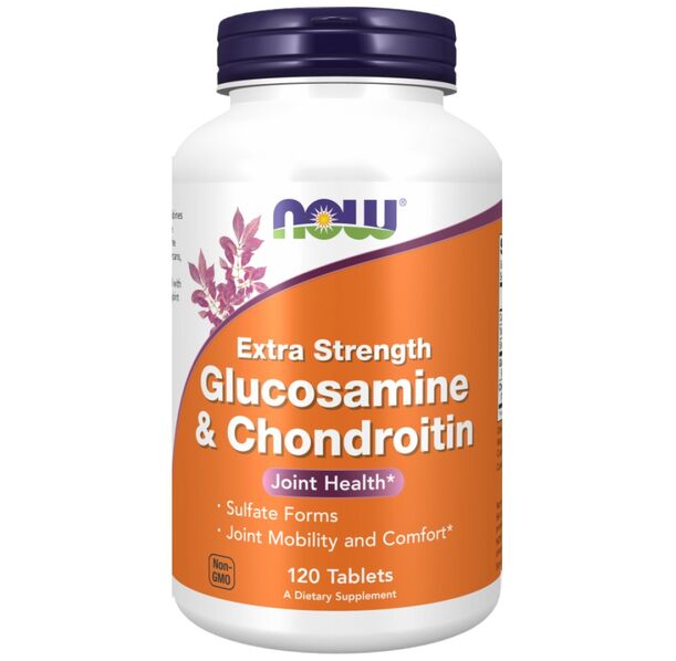 NOW Foods - Glucosamine & Chondroitin / Extra Strength (60 дози)