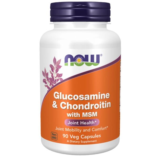 NOW Foods - Glucosamine & Chondroitin + MSM (30 дози)