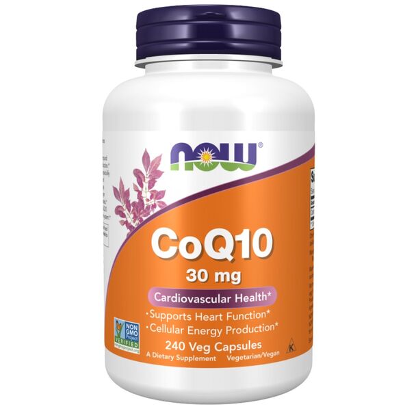 NOW Foods - CoQ10 30 mg (240 дози)